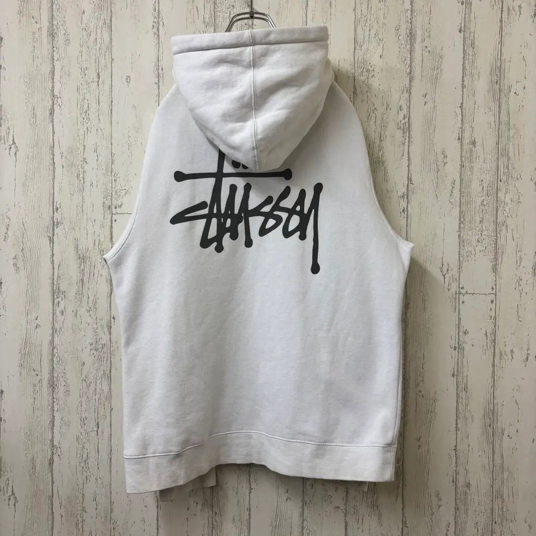 [Super Rare] STUSSY Zip Hoodie Loose Dobo Sweatshirt