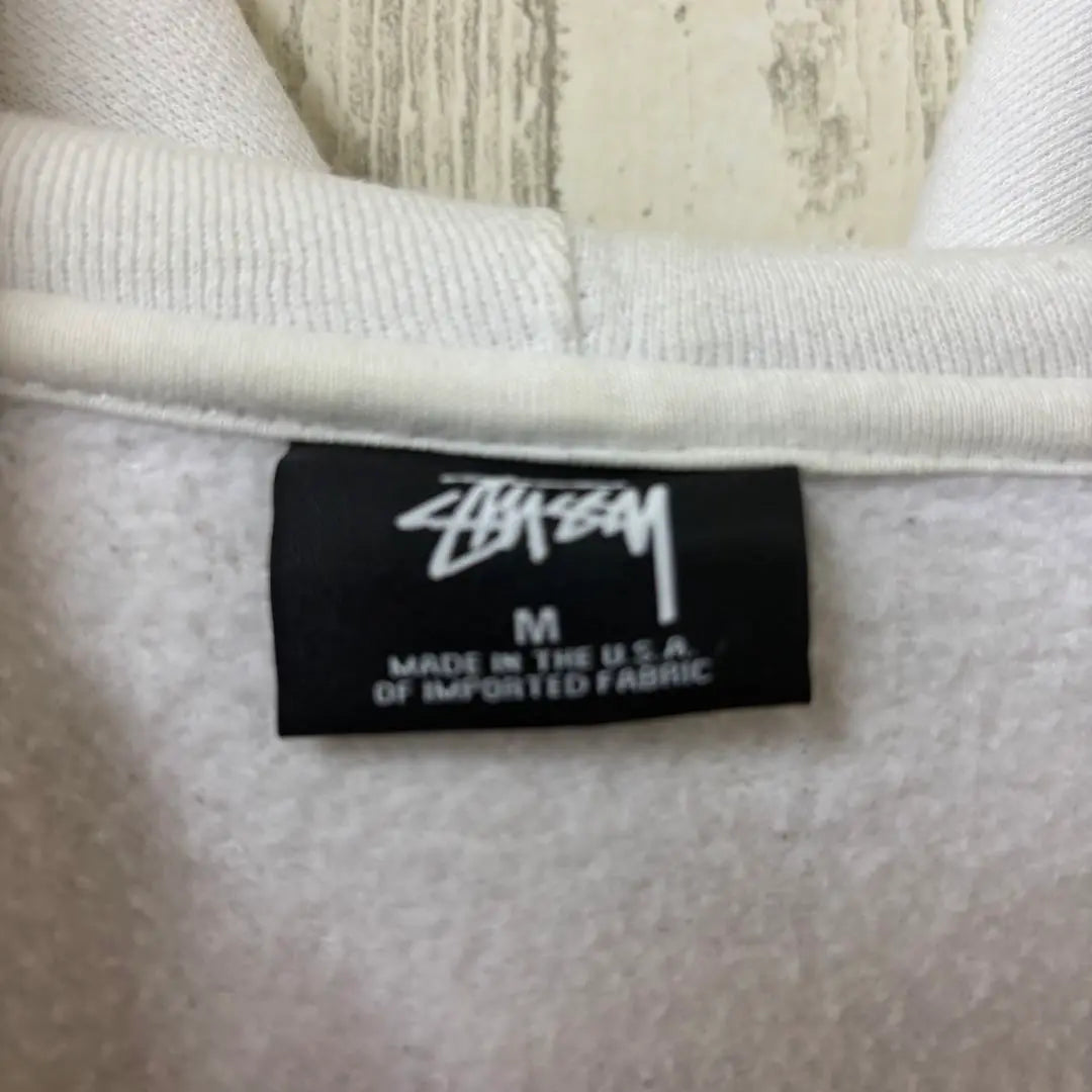 [Super Rare] STUSSY Zip Hoodie Loose Dobo Sweatshirt