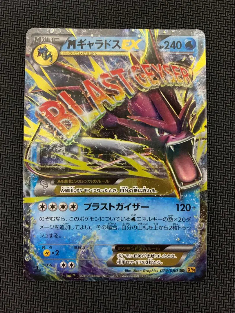 Tarjeta Pokémon M Galados EX | ポケモンカード MギャラドスEX