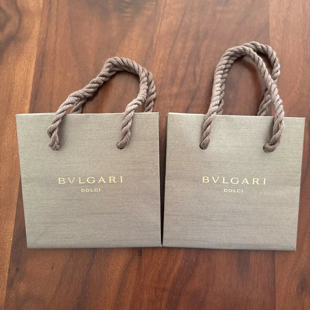 BVLGARI DOLCI Mini Shopper 2 piezas