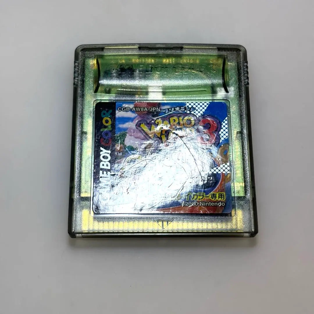 [Battery-free] Wario Land 3 Mysterious Music Box Game Boy Color FRAM version