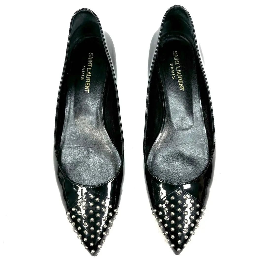 SAINT LAURENT Saint Laurent Flat Shoes Studs 38