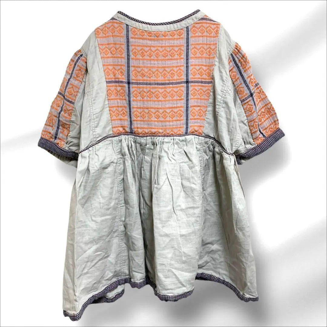 [Unused] RNA RNA Renue Cut Saw Short Sleeve Gray M Ladies