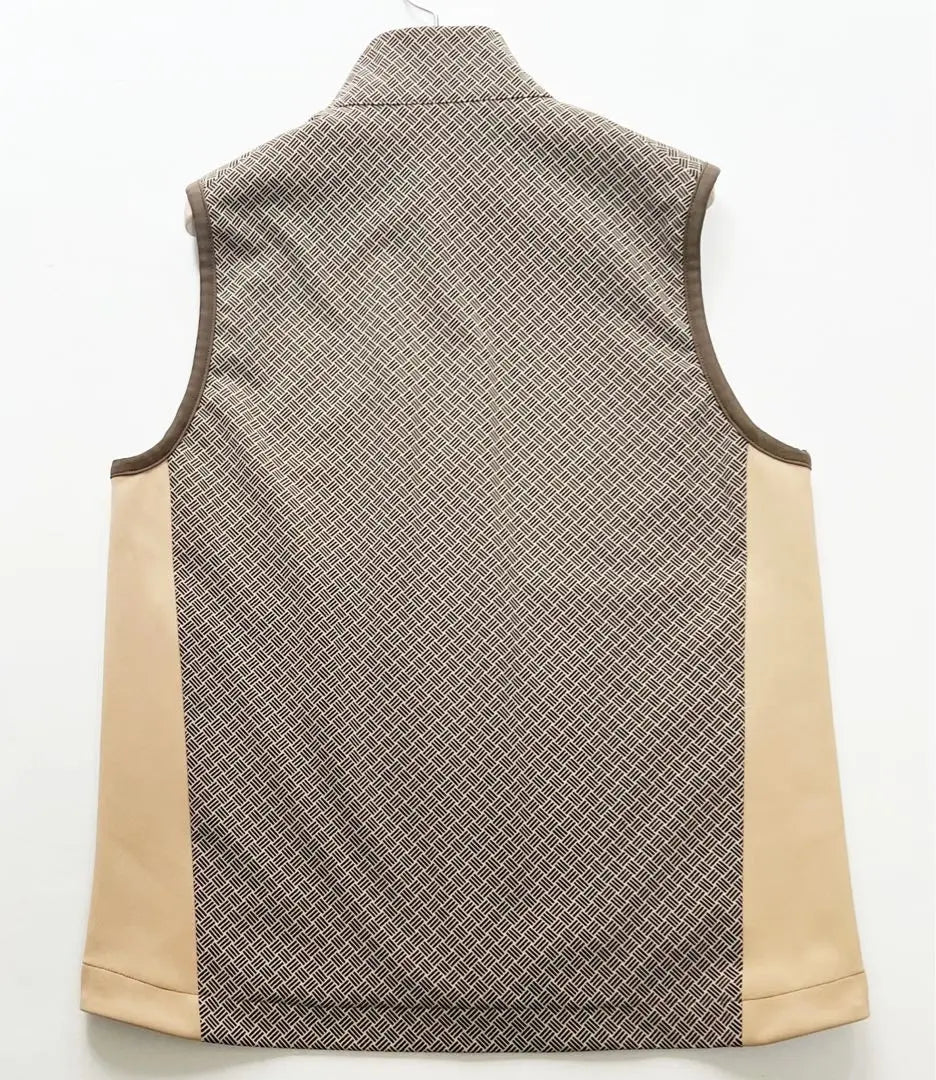 《Paul Stuart Golf》New Packet Pattern Print Body Shell Vest M