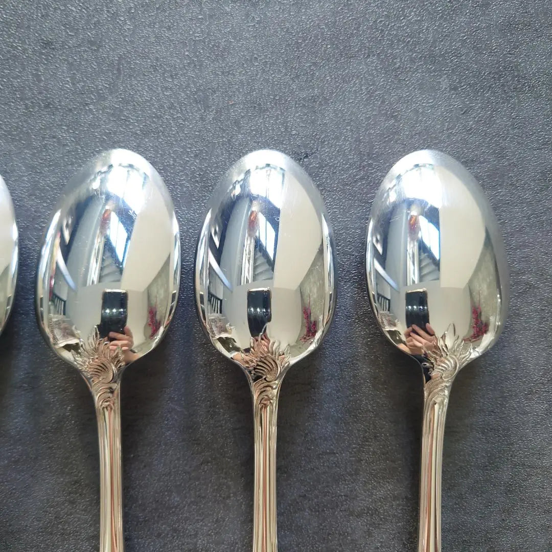 Rare Good Condition Christofle Marly Teaspoon 6 items