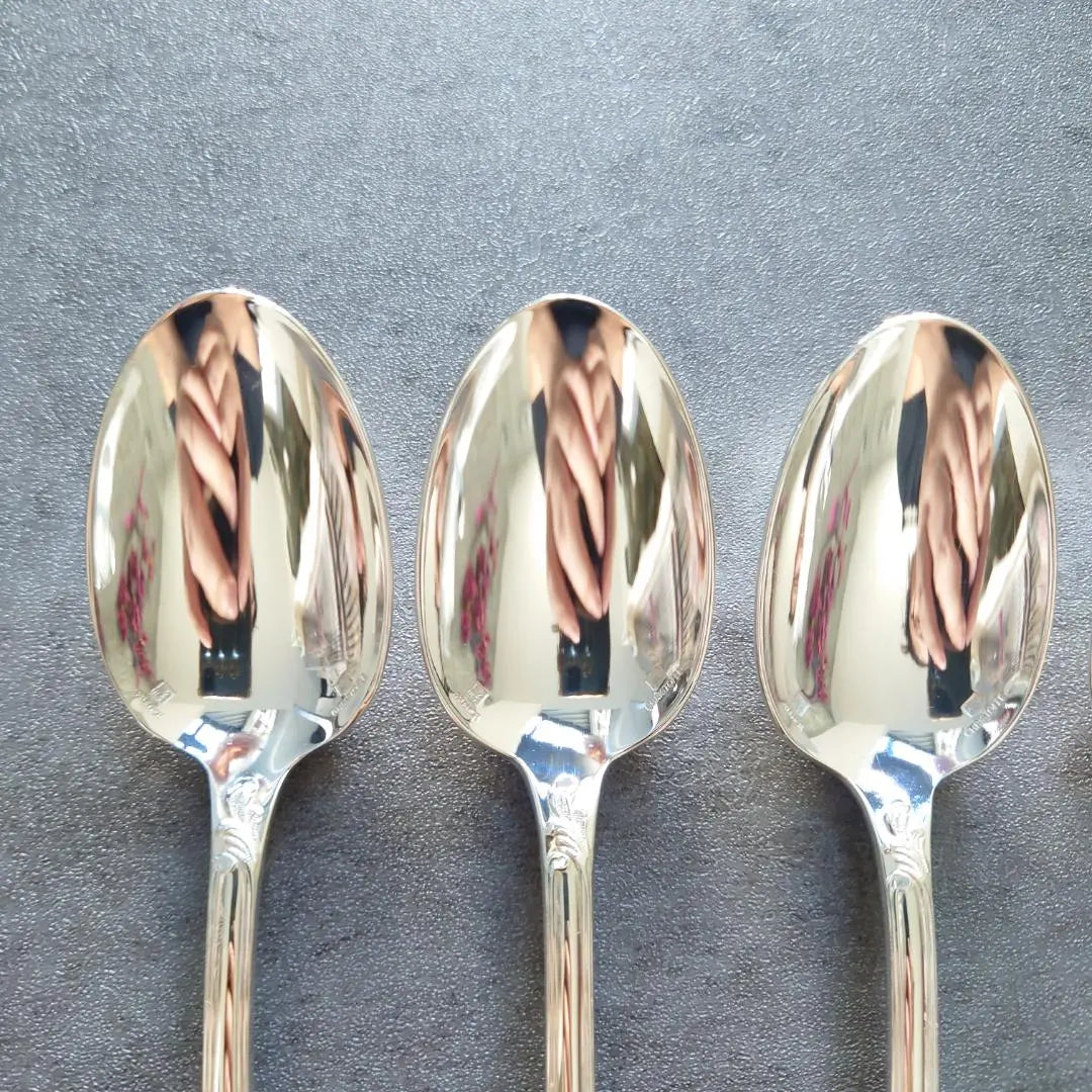 Rare Good Condition Christofle Marly Teaspoon 6 items