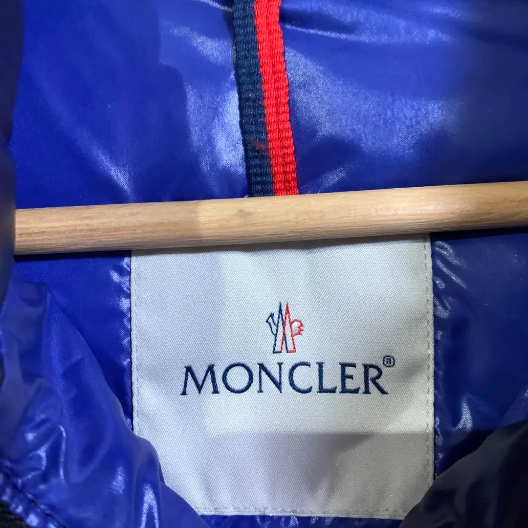 MONCLER Feather Celebrity Luxury Rib Hood Removable Popular Elegant