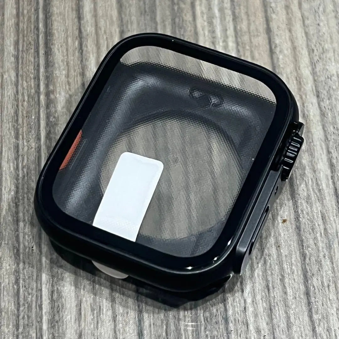 Funda protectora para Apple Watch con correa para Apple Watch de color negro