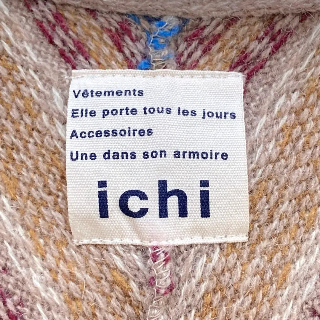 ICHI (Ichi) - Mono de punto de una pieza, talla única, lana de cordero 80 %