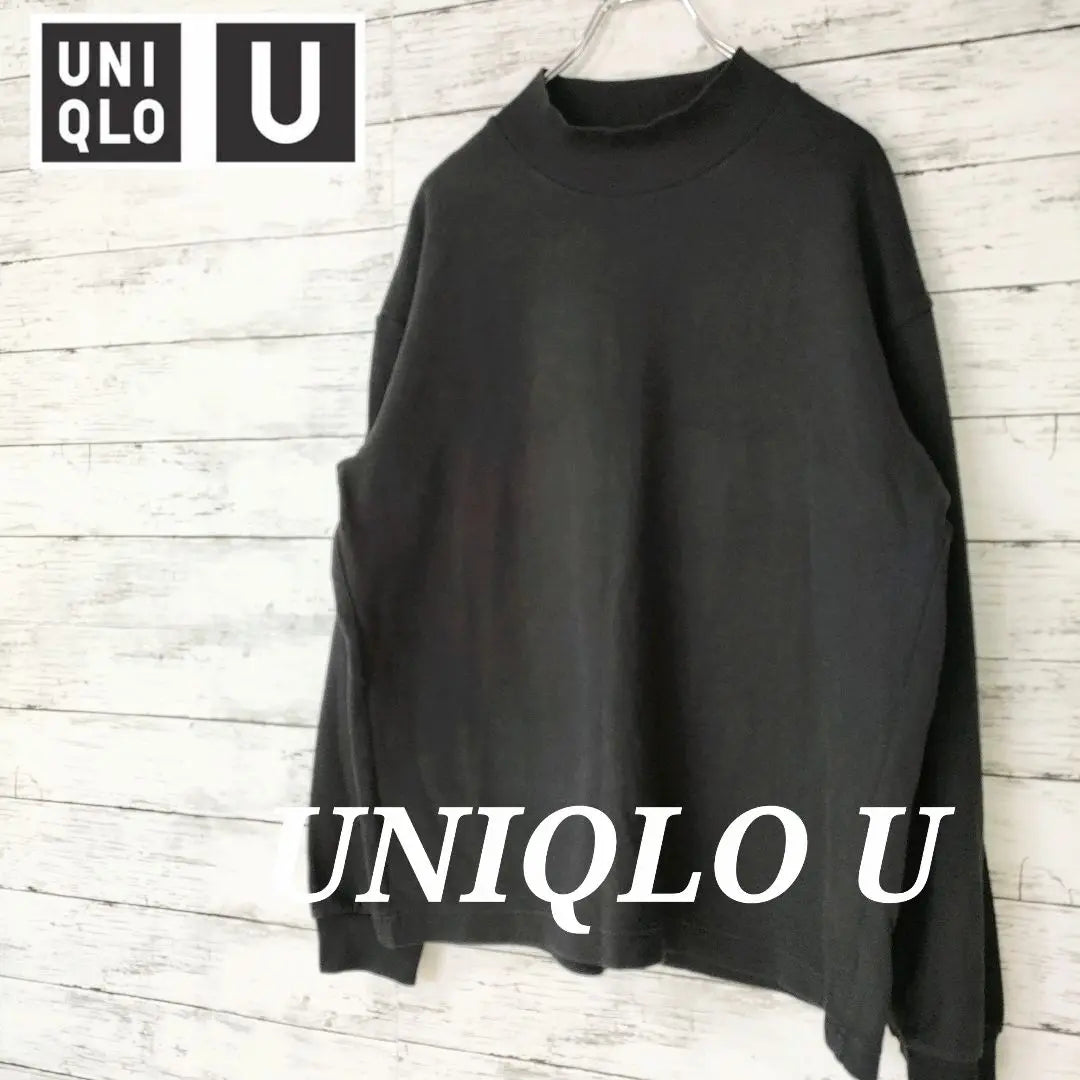 ★UNIQLO U★U★Black Mock Neck L