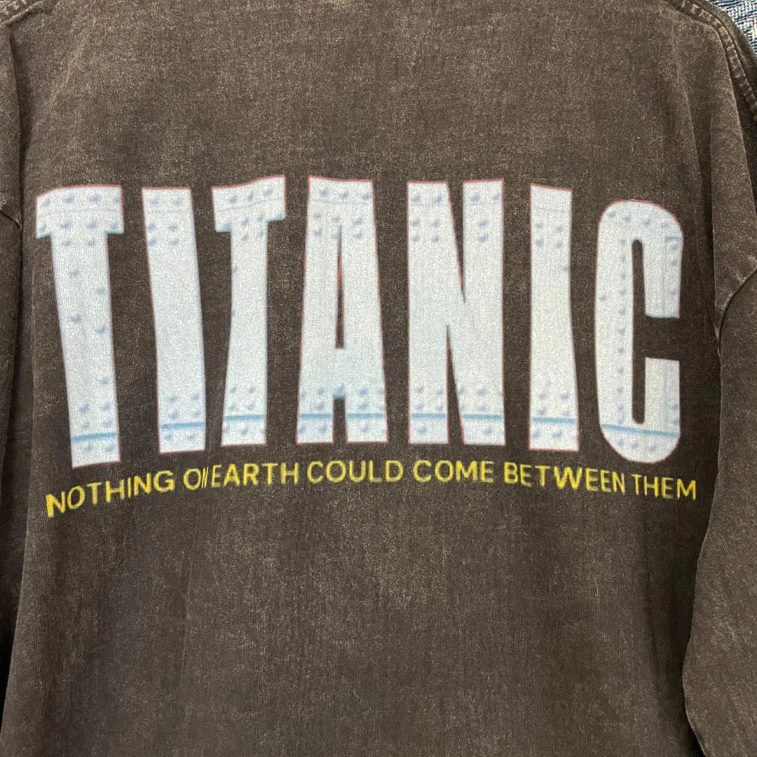 Movie DiCaprio Ron T Cut Saw Long Sleeve New Unused Titanic