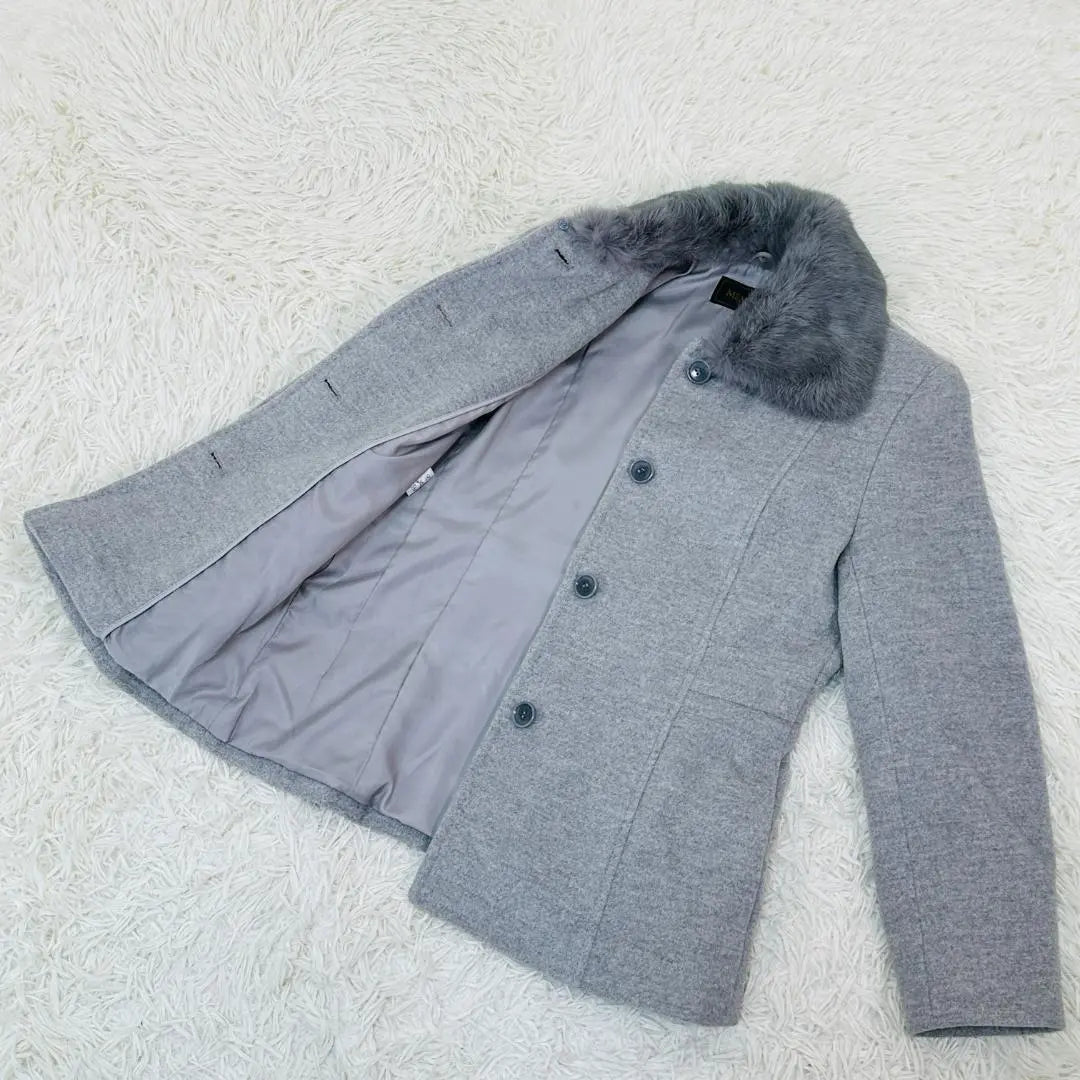 Memory Elegant Rabbit Fur High-class Angora Wool Jacket Coat