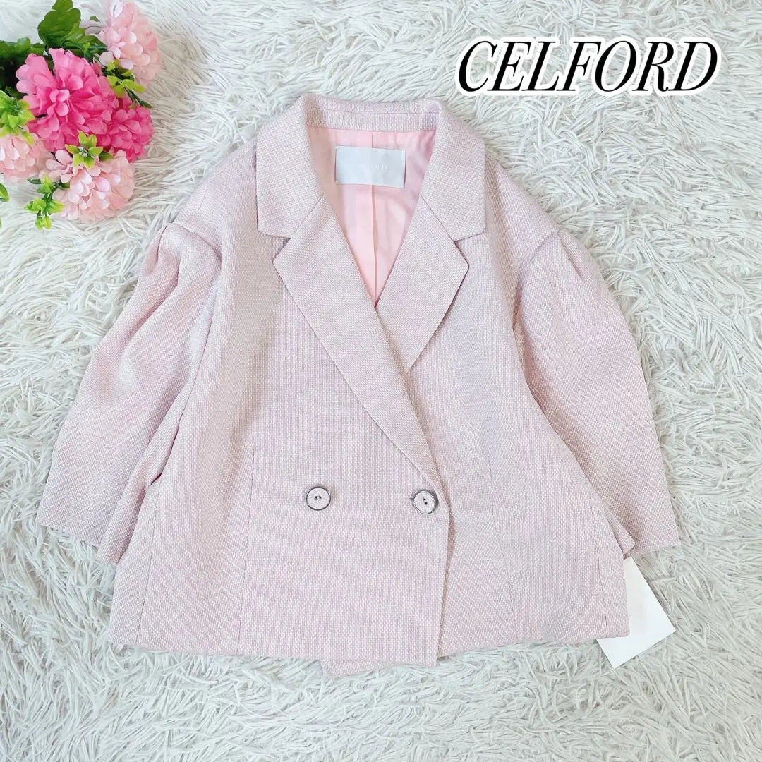 [New] CELFORD Selford Rinen Linen Linen Lin Linen Lin Jack Pink 38