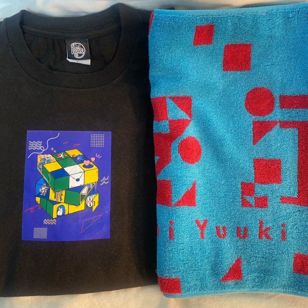 taniyuki Multi-faceted T-shirt Towel Set