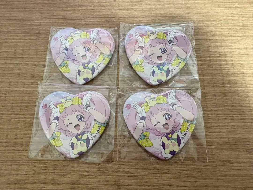 iPri Heart Can Badge Himari 4-piece set