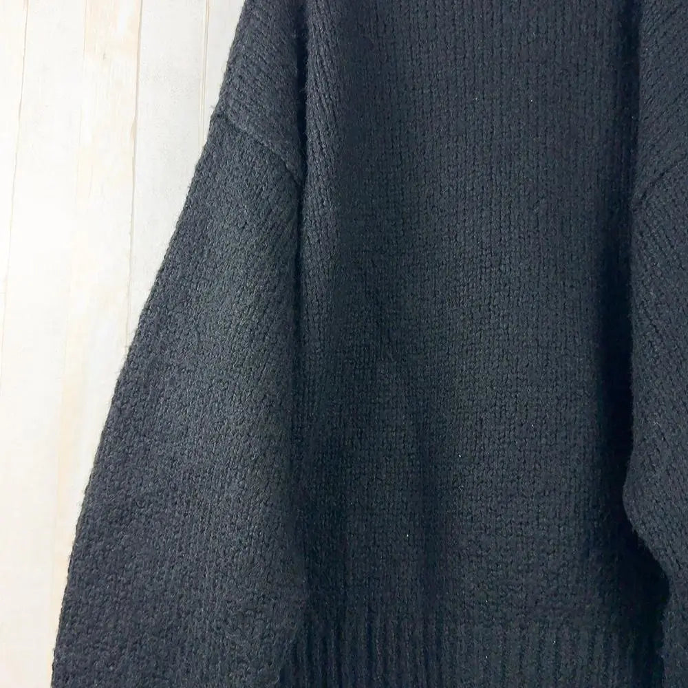 [Shipped 24 hours] Ungrid sweater thick black