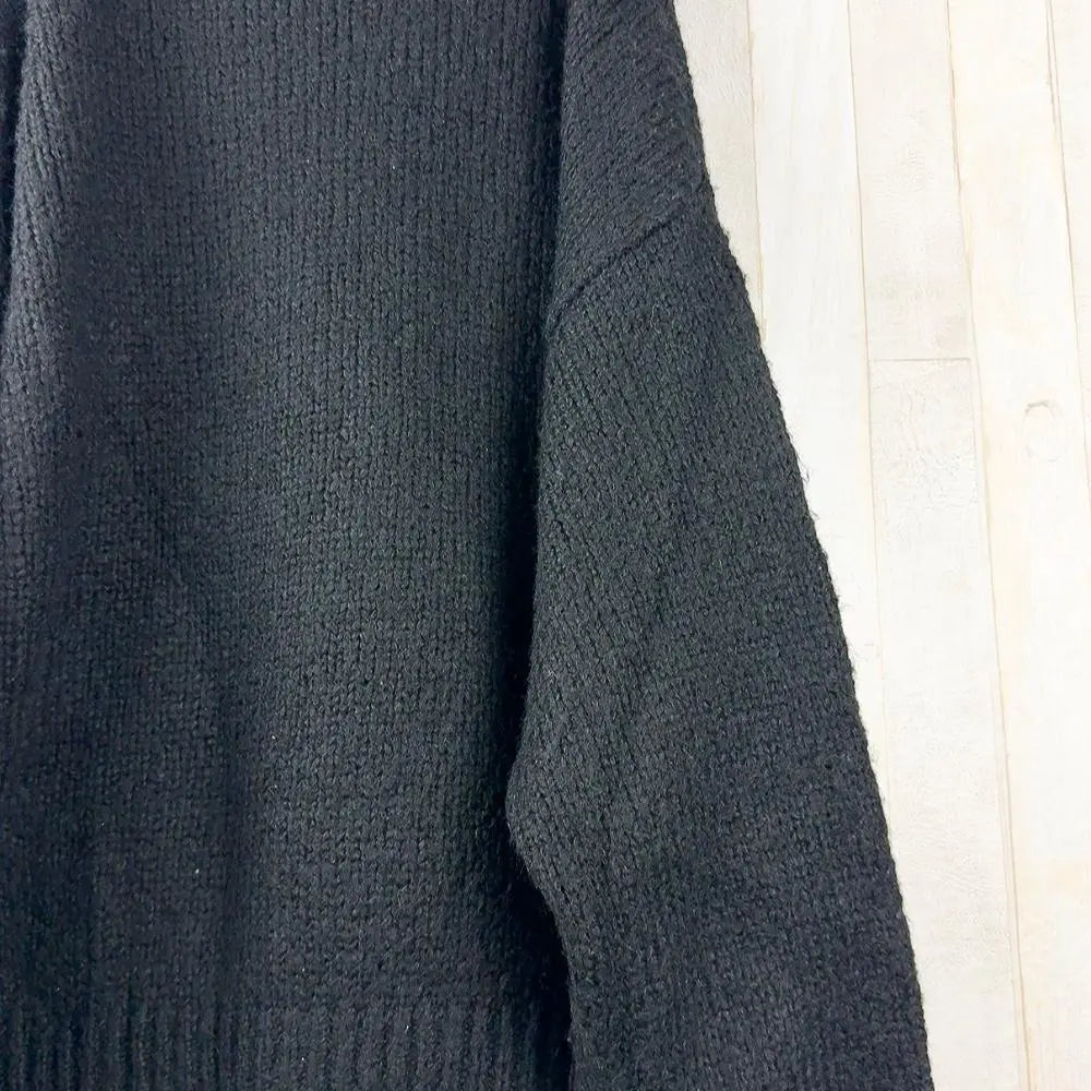 [Shipped 24 hours] Ungrid sweater thick black