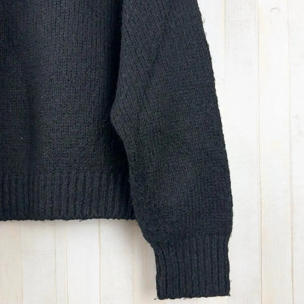 [Shipped 24 hours] Ungrid sweater thick black