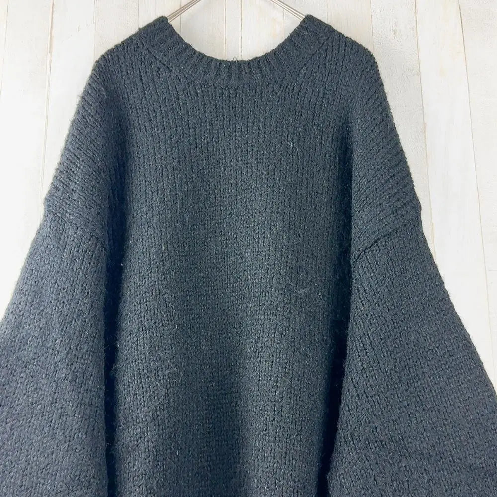 [Shipped 24 hours] Ungrid sweater thick black