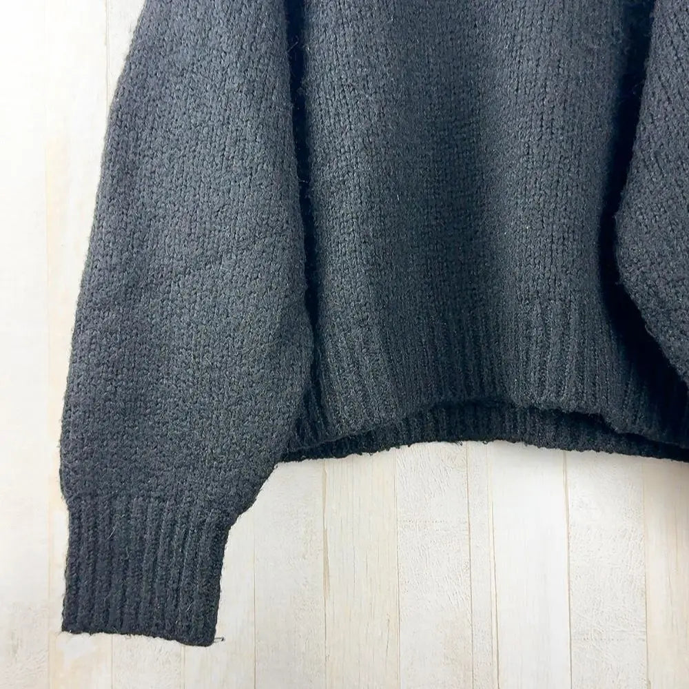 [Shipped 24 hours] Ungrid sweater thick black