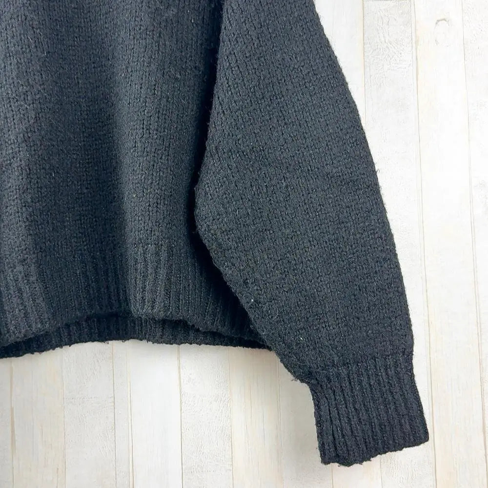 [Shipped 24 hours] Ungrid sweater thick black