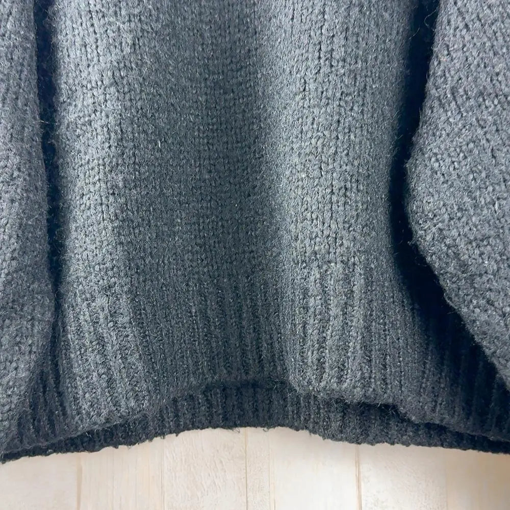 [Shipped 24 hours] Ungrid sweater thick black