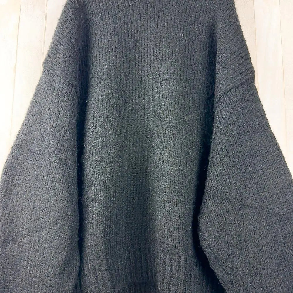 [Shipped 24 hours] Ungrid sweater thick black