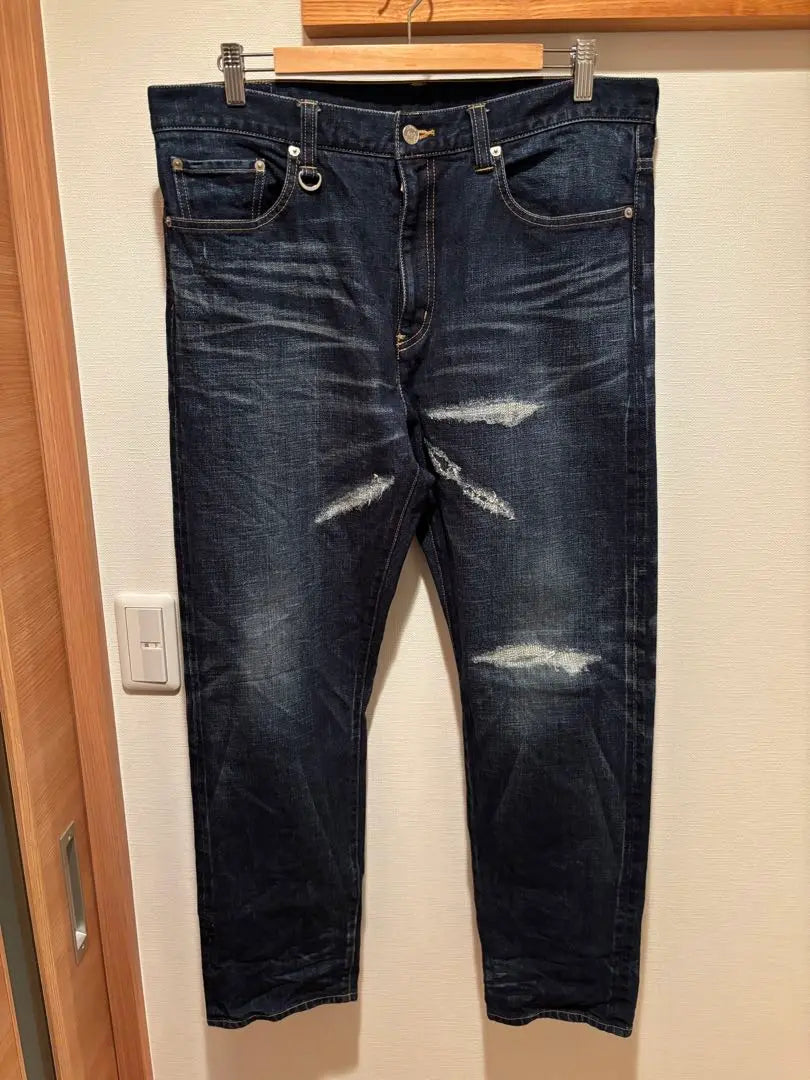 Uniform Experiment Damaged Jeans UE-220033 Good condition