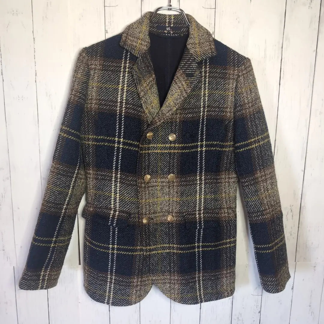 [Belleza] Chaqueta 45R Tweed Multicolor Talla 3 | 【美品】45r ツイード マルチカラージャケット サイズ３