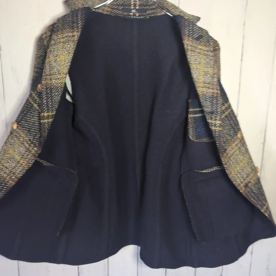 [Belleza] Chaqueta 45R Tweed Multicolor Talla 3 | 【美品】45r ツイード マルチカラージャケット サイズ３