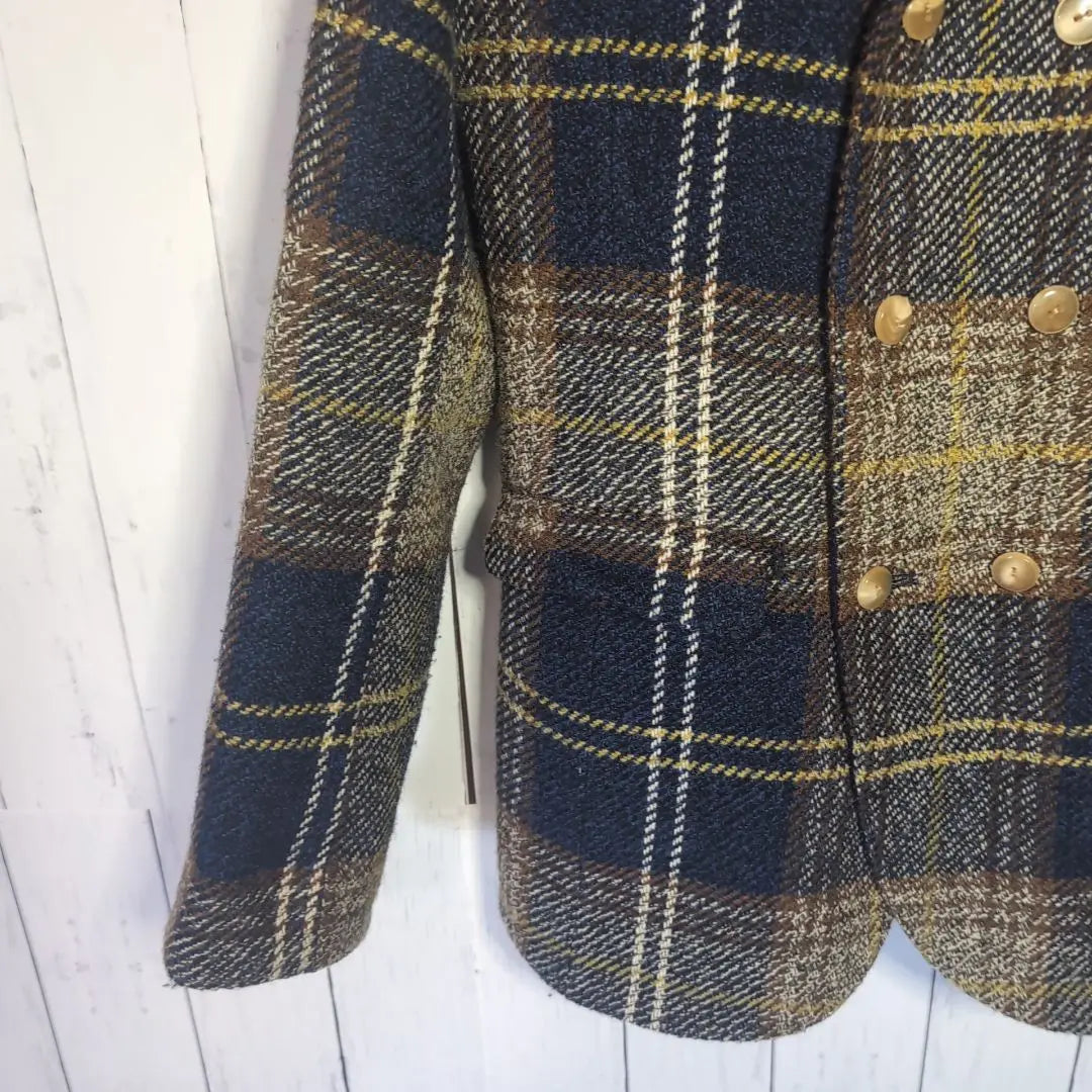 [Beauty] 45R Tweed Multicolor Jacket Size 3 | 【美品】45r ツイード マルチカラージャケット サイズ３