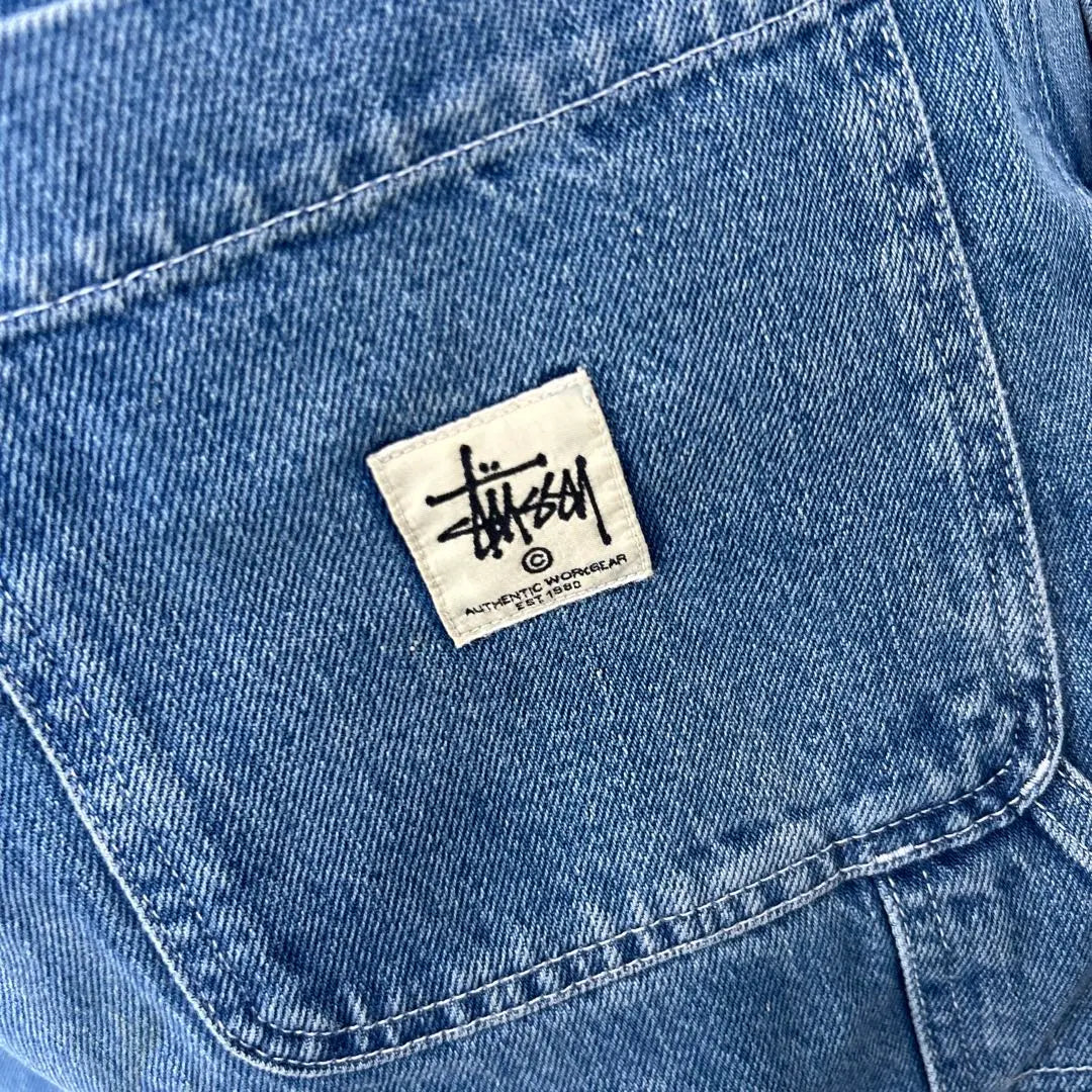 [Difícil de conseguir] Pantalones anchos de pintor con doble rodilla de STUSSY Street