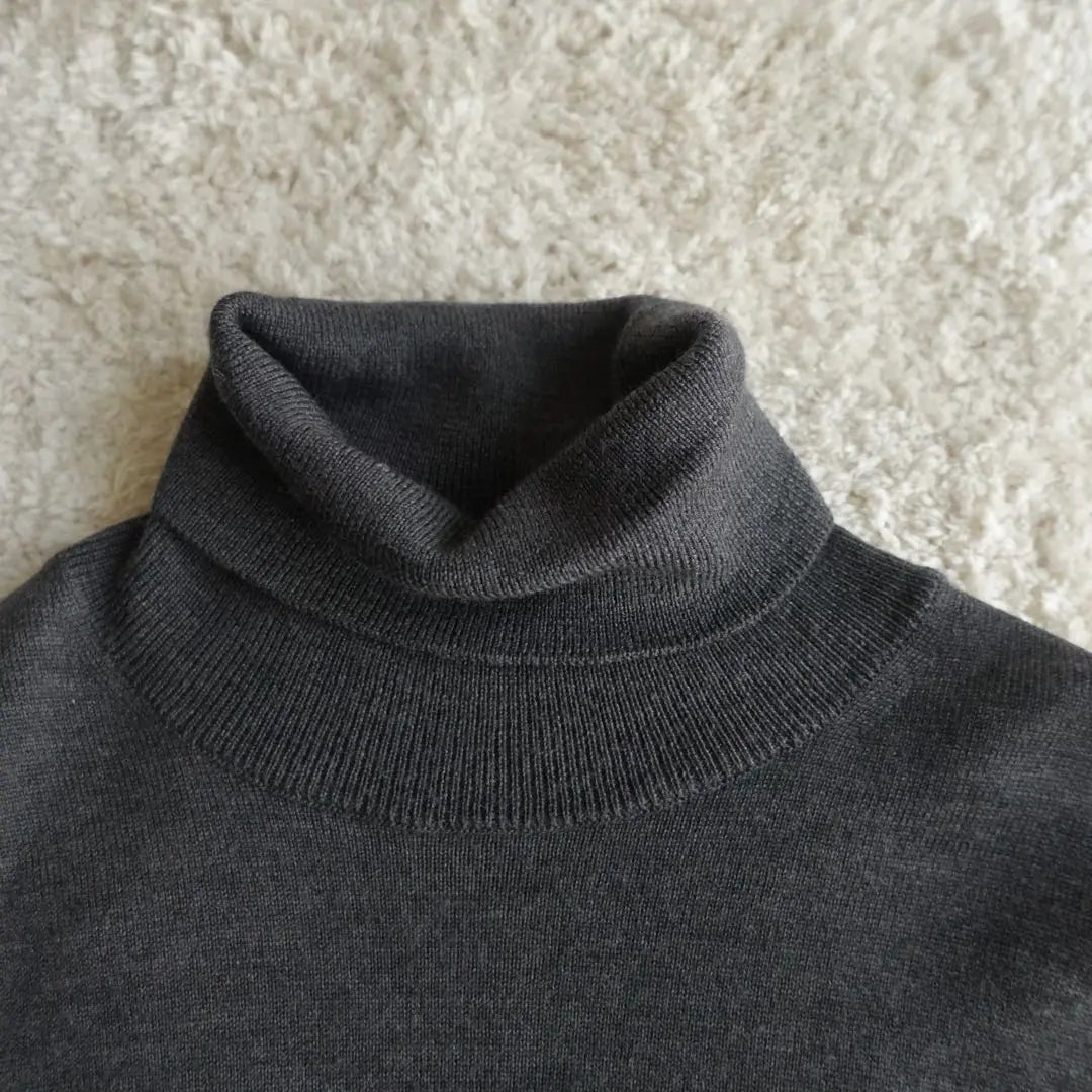 ZANONE Highgauge Turtleneck Knit Sweater