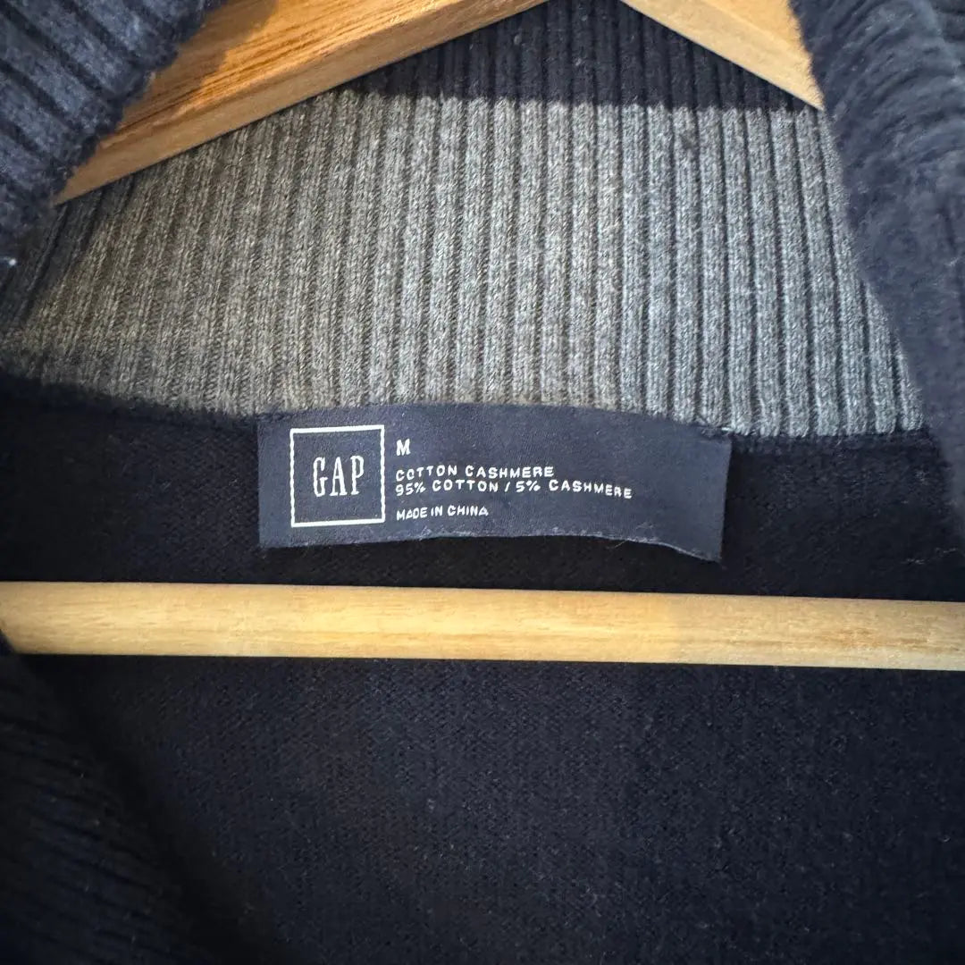 GAP Cotton Cashmere Cardigan M Navy | GAP コットンカシミヤ カーディガン M ネイビー