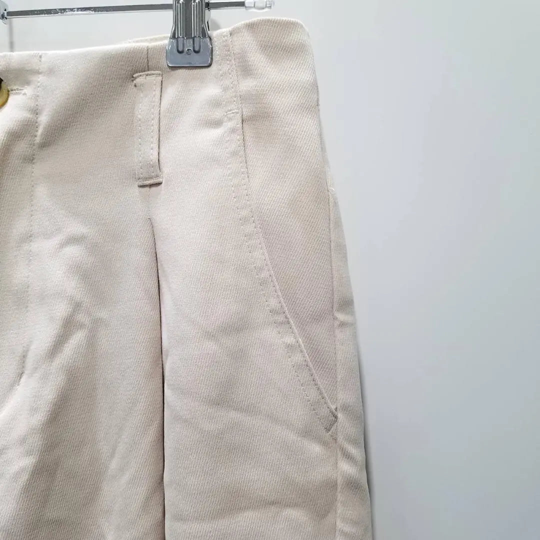 Bottoms Center press pants Wide silhouette Casual Simple Plain