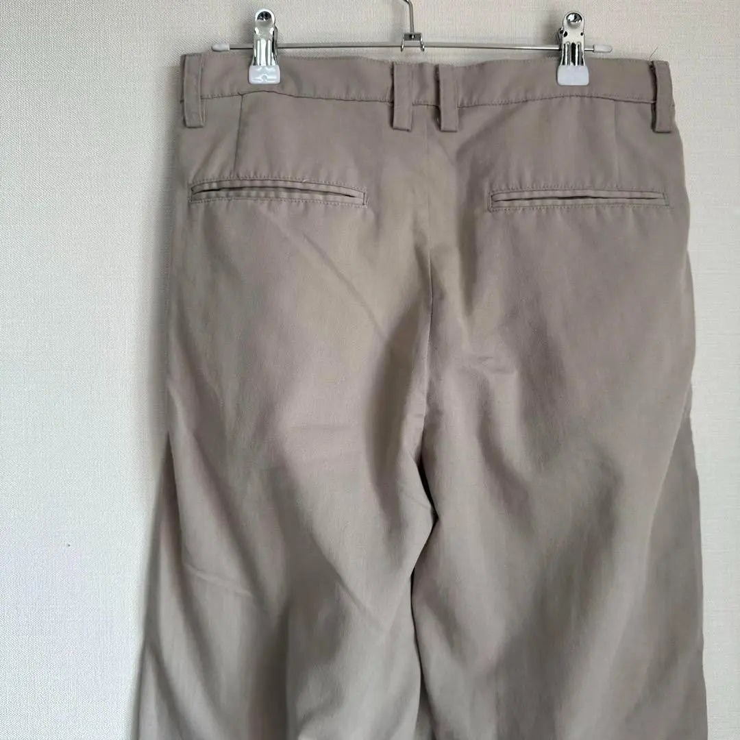 Kutir slacks pants chinos beige L plain casual