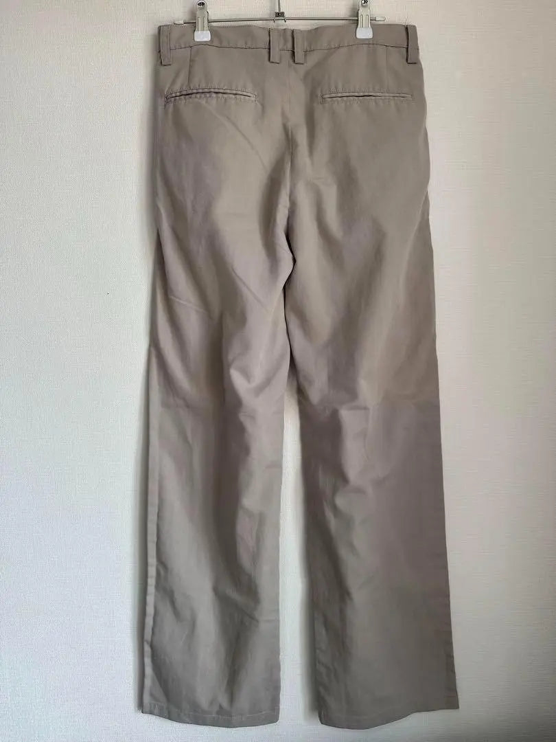 Kutir slacks pants chinos beige L plain casual