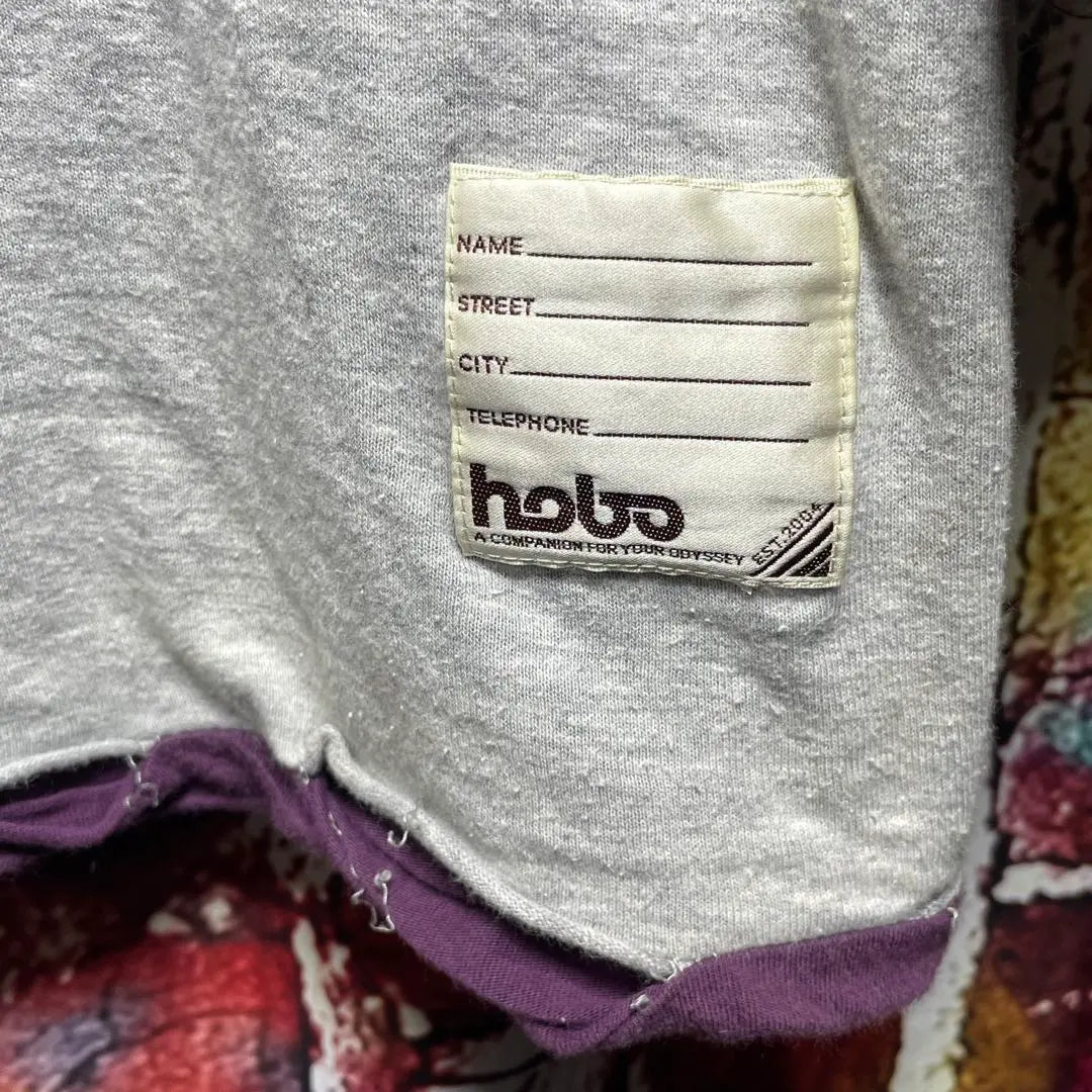 HOBO Hobo 7 minutos de duración reversible cortado y cosido TALLA L | hobo ホーボー 7分丈リバーシブルカットソー talla L