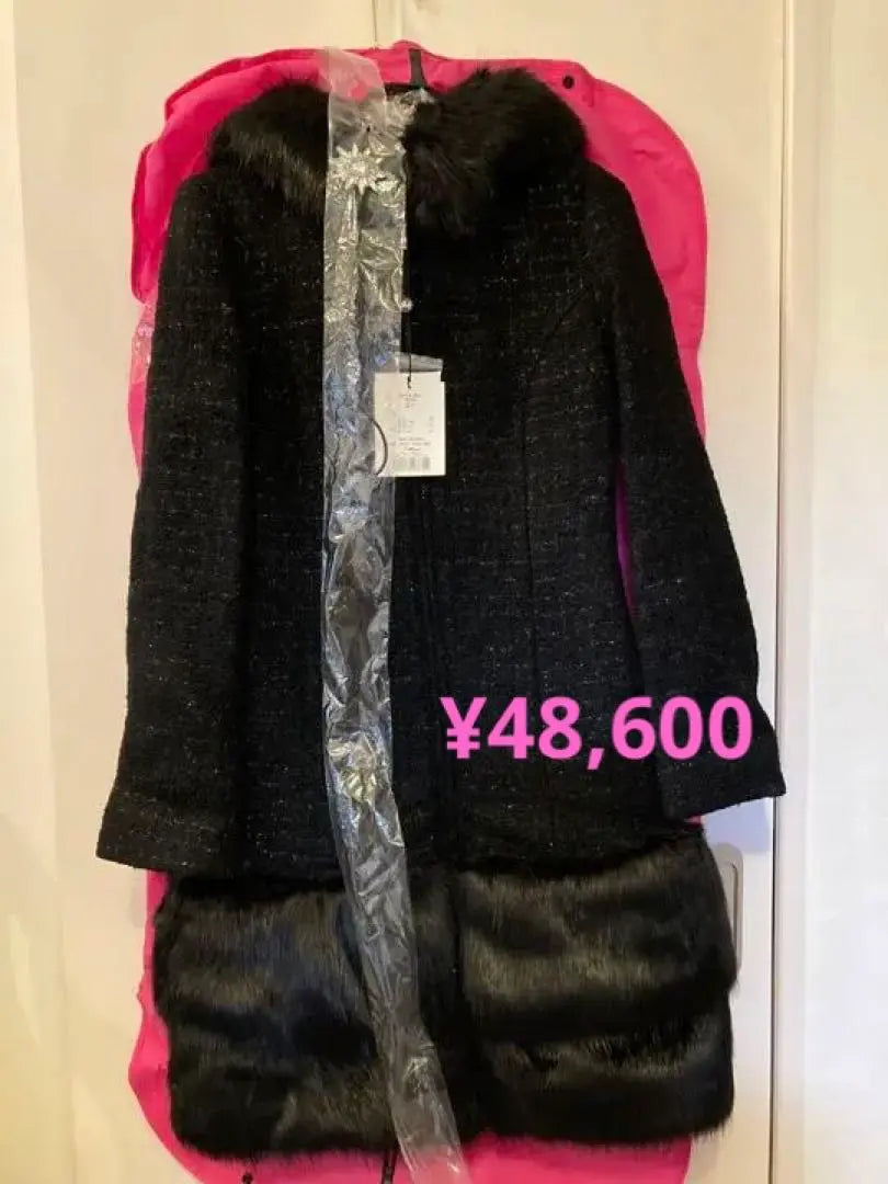 Regular price: 48,600 rare ♡rady wool tweed coat with belt New tag included