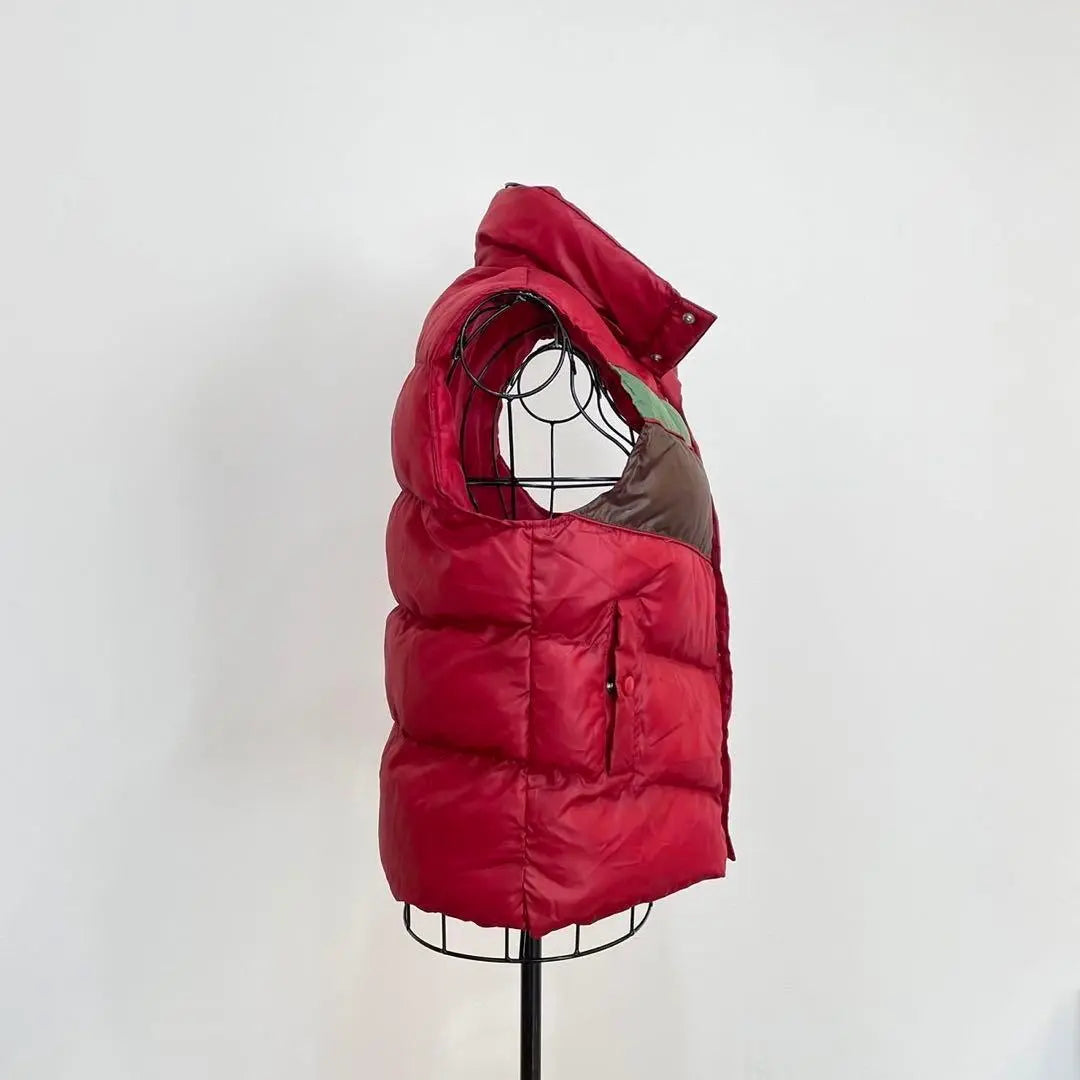 ⚫︎pink adobe padded vest jumper, red, flashy color, ladies