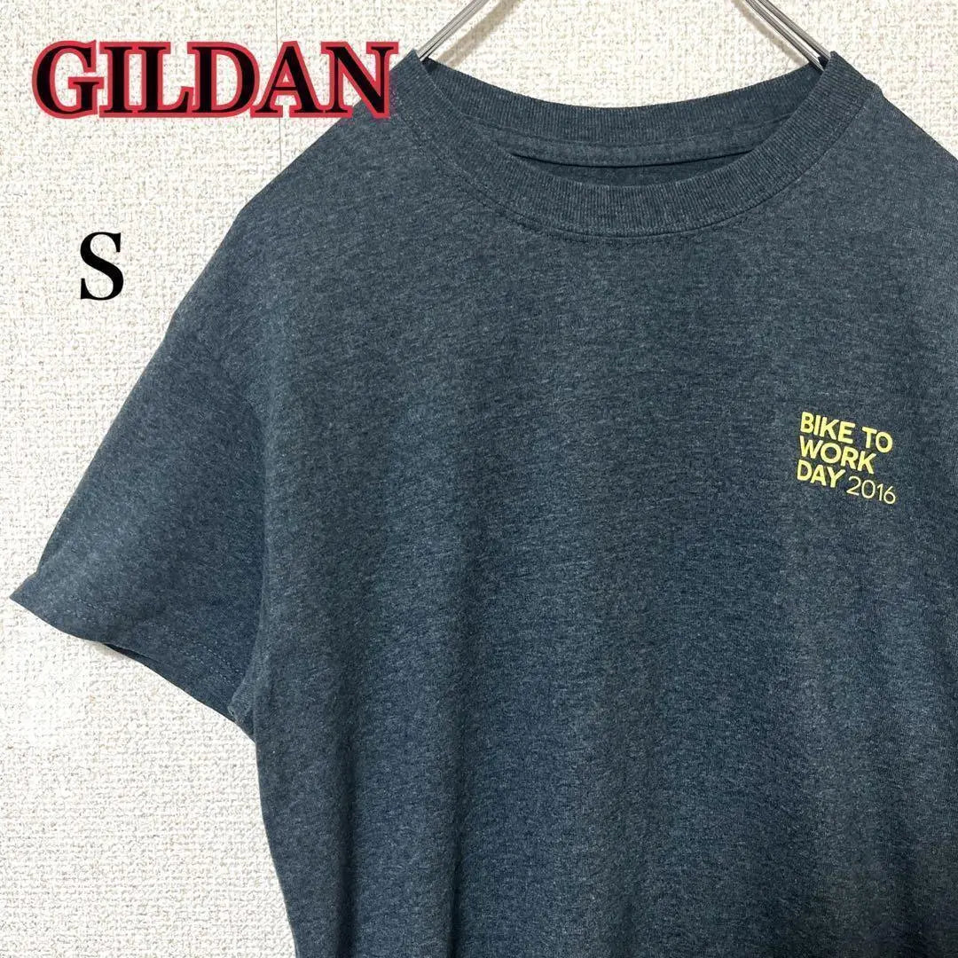 GILDAN Gildan Bike to Work Day Double -sided print T -shirt