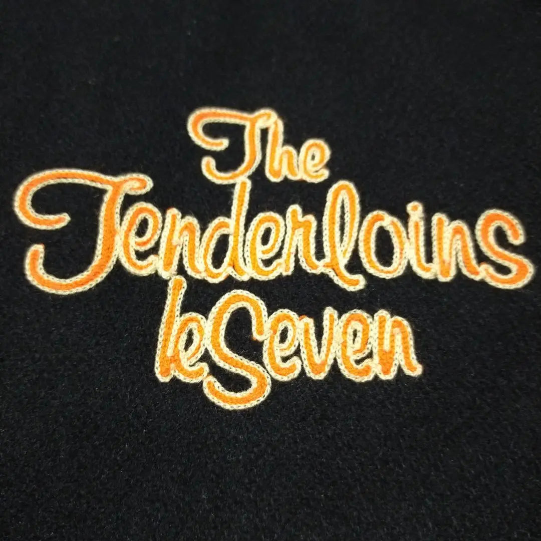 Tenderloin 05AW T-BASEBALL JACKET Leather Melton