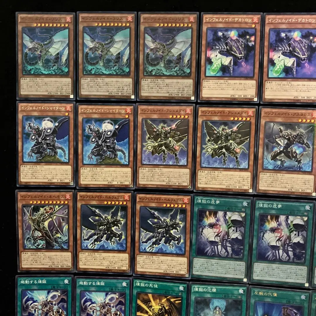 [Same-day shipping] Yu-Gi-Oh! «Infernoid» Pre-built deck set of 75 cards, Japanese edition