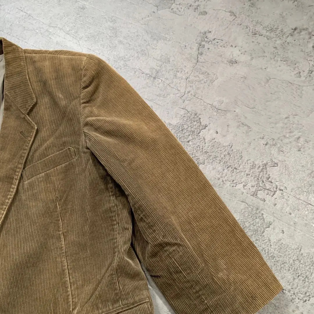 [Papas] (M) Corduroy Fully Lined Single 2B Tailored Jacket