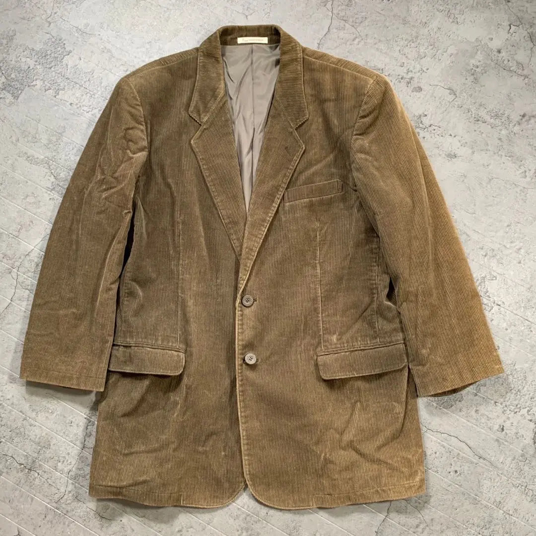 [Papas] (M) Corduroy Fully Lined Single 2B Tailored Jacket