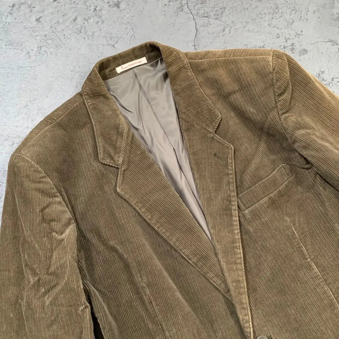 [Papas] (M) Corduroy Fully Lined Single 2B Tailored Jacket