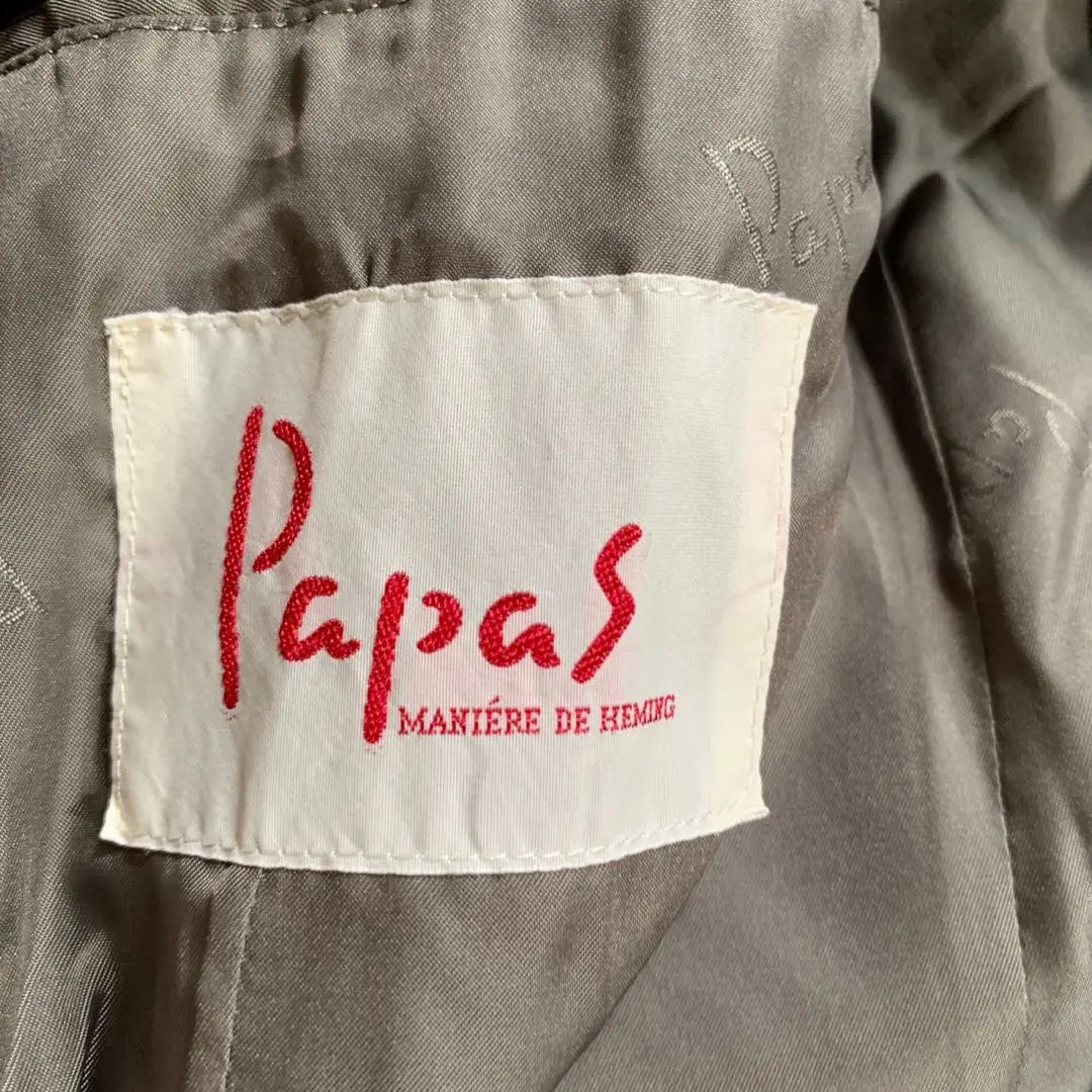 [Papas] (M) Corduroy Fully Lined Single 2B Tailored Jacket