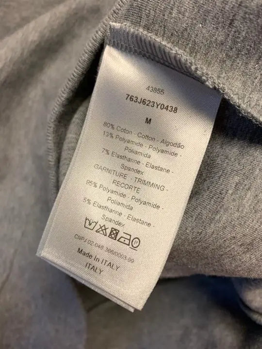 Genuine Dior Homme Trimming Sweatshirt