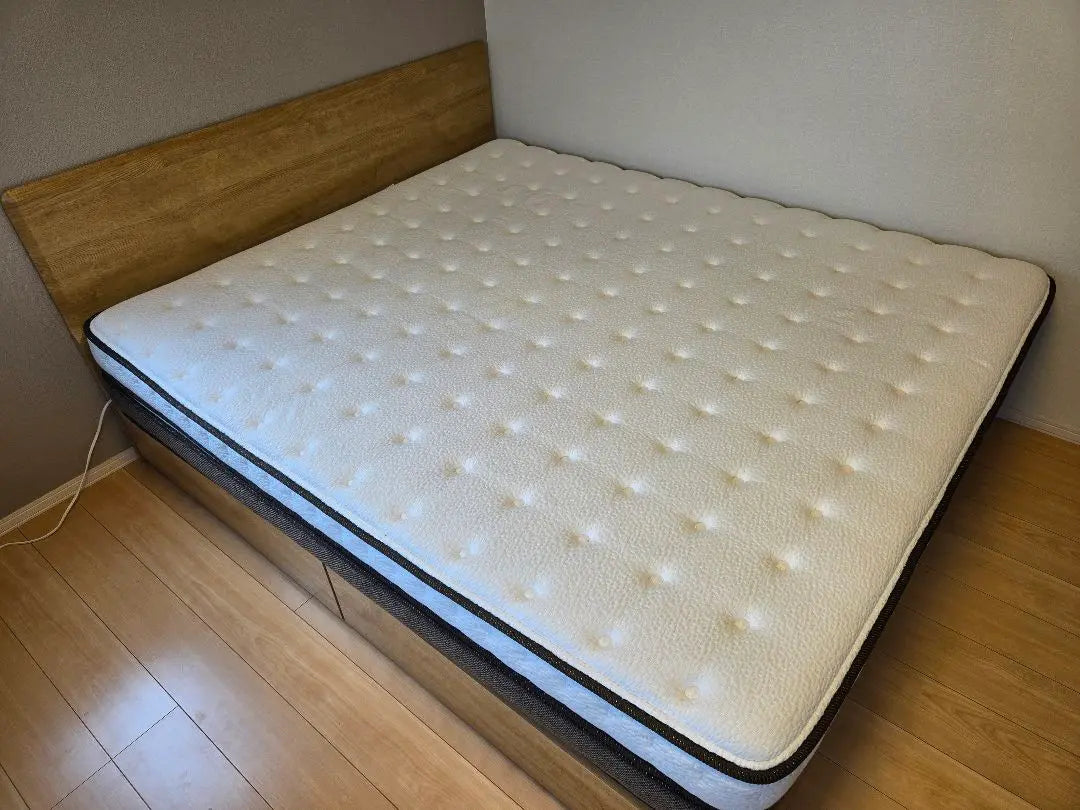 N-sleep Queen Mattress with Bed Frame