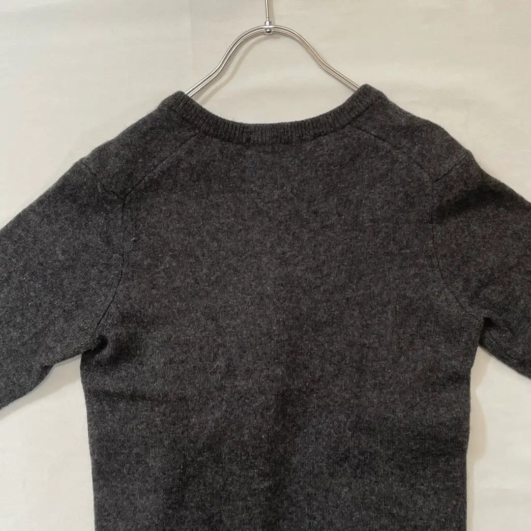 UNIQLO [S] UNIQLO LAMBSWOOL V-neck sweater long sleeve MENS